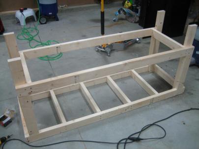 Workbench Construction 017